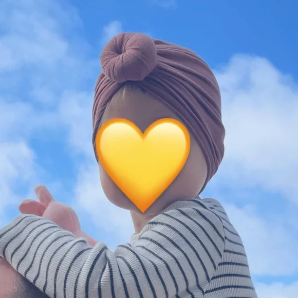 Knot Baby Headwrap Turban Bundle of 2 Toddler Size - Picture 4 of 5